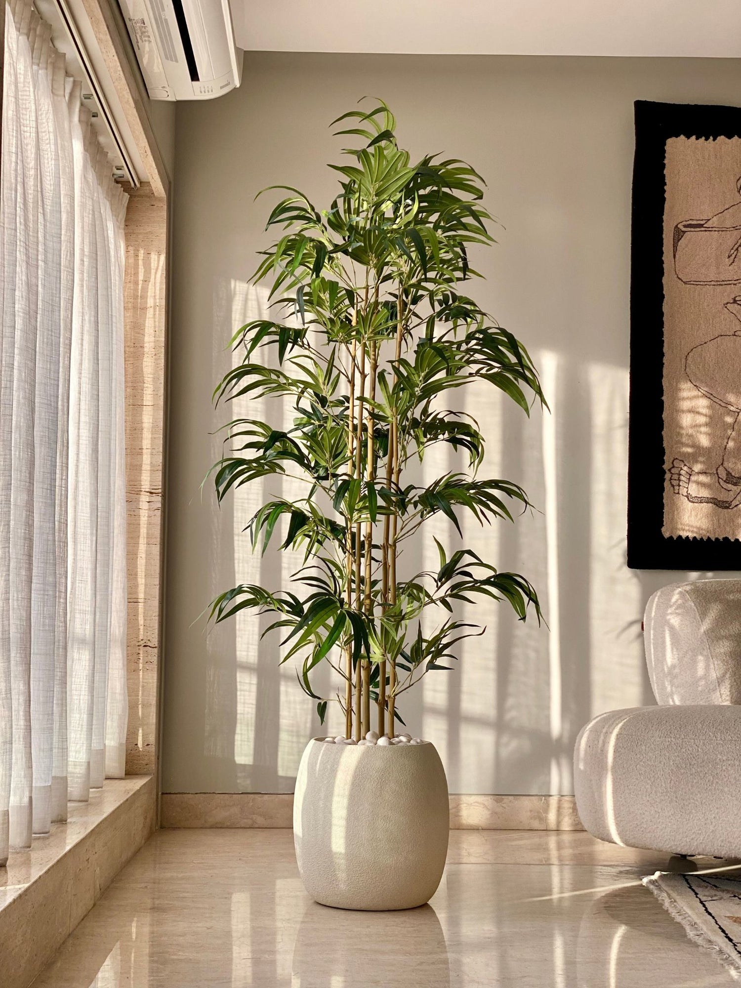 Artificial Bamboo Plant - 5.5 Feet