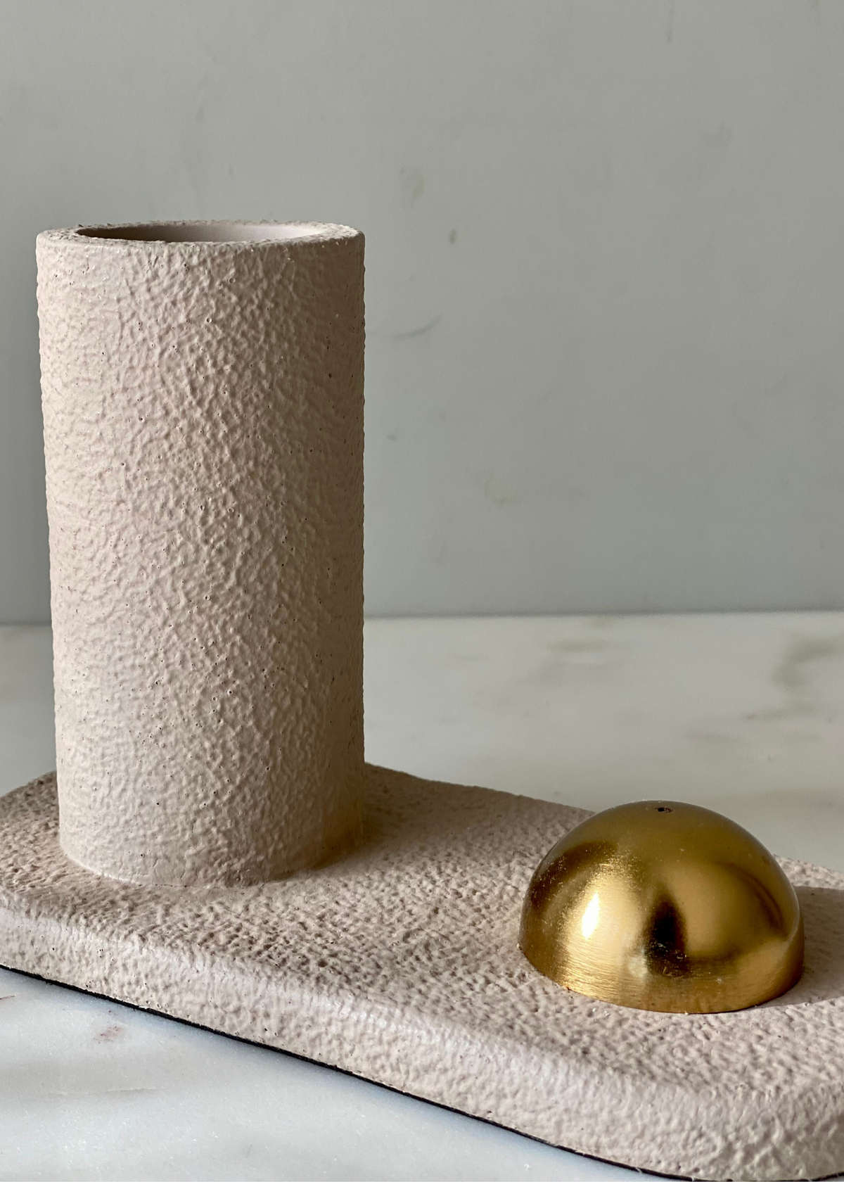 Sable Incense Holder - Beige