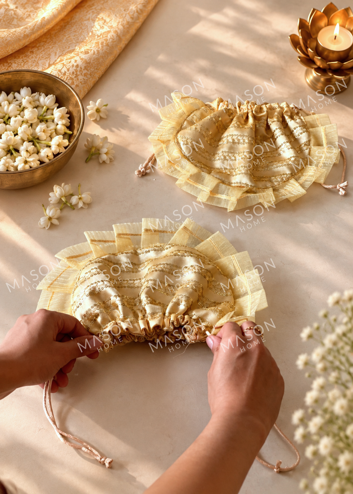 Festive Swarna Potli - Set of 5