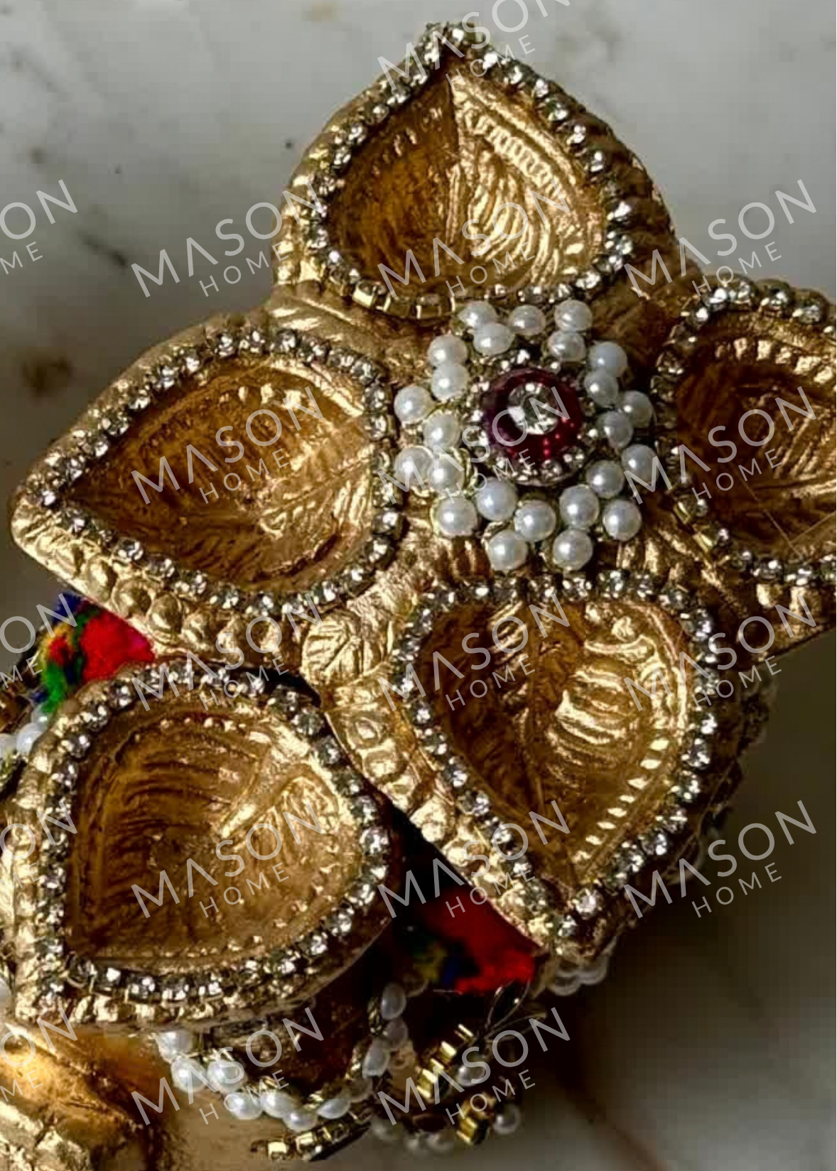Handmade Clay Rustic Rajwada Elephant Diya