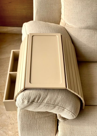 Multipurpose Sofa Armrest - Beige