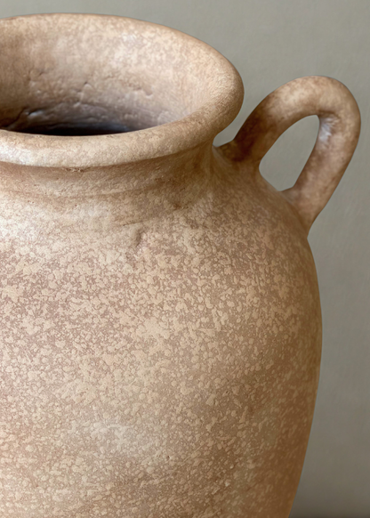 Limewash Terracotta Vase