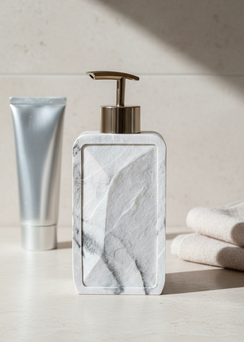 Casa Bathroom Dispenser - White