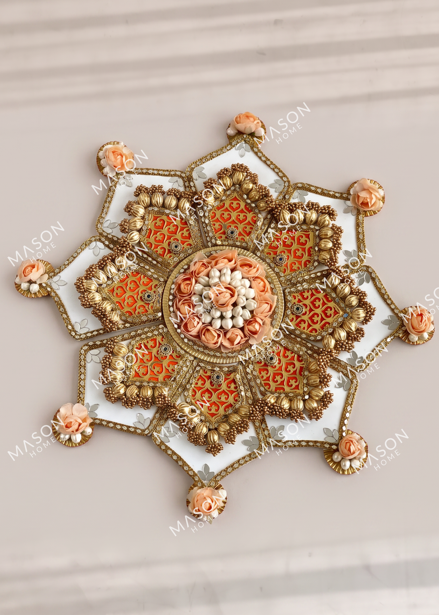 Festive Gulbahar Rangoli