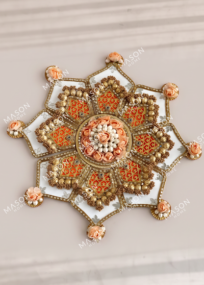 Festive Gulbahar Rangoli