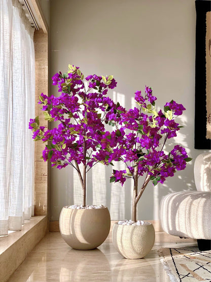 Artificial Purple Bougainvillea Plant - 5 Feet