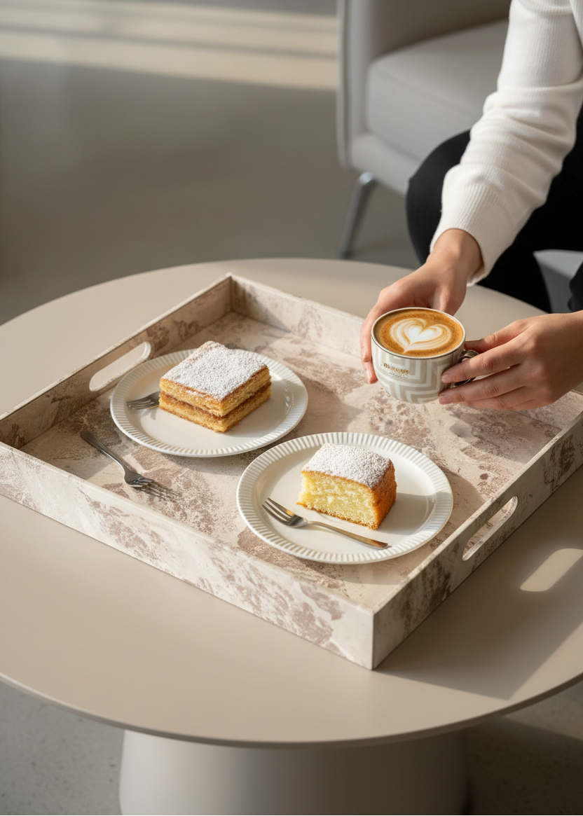 Indo Latte Serving Tray