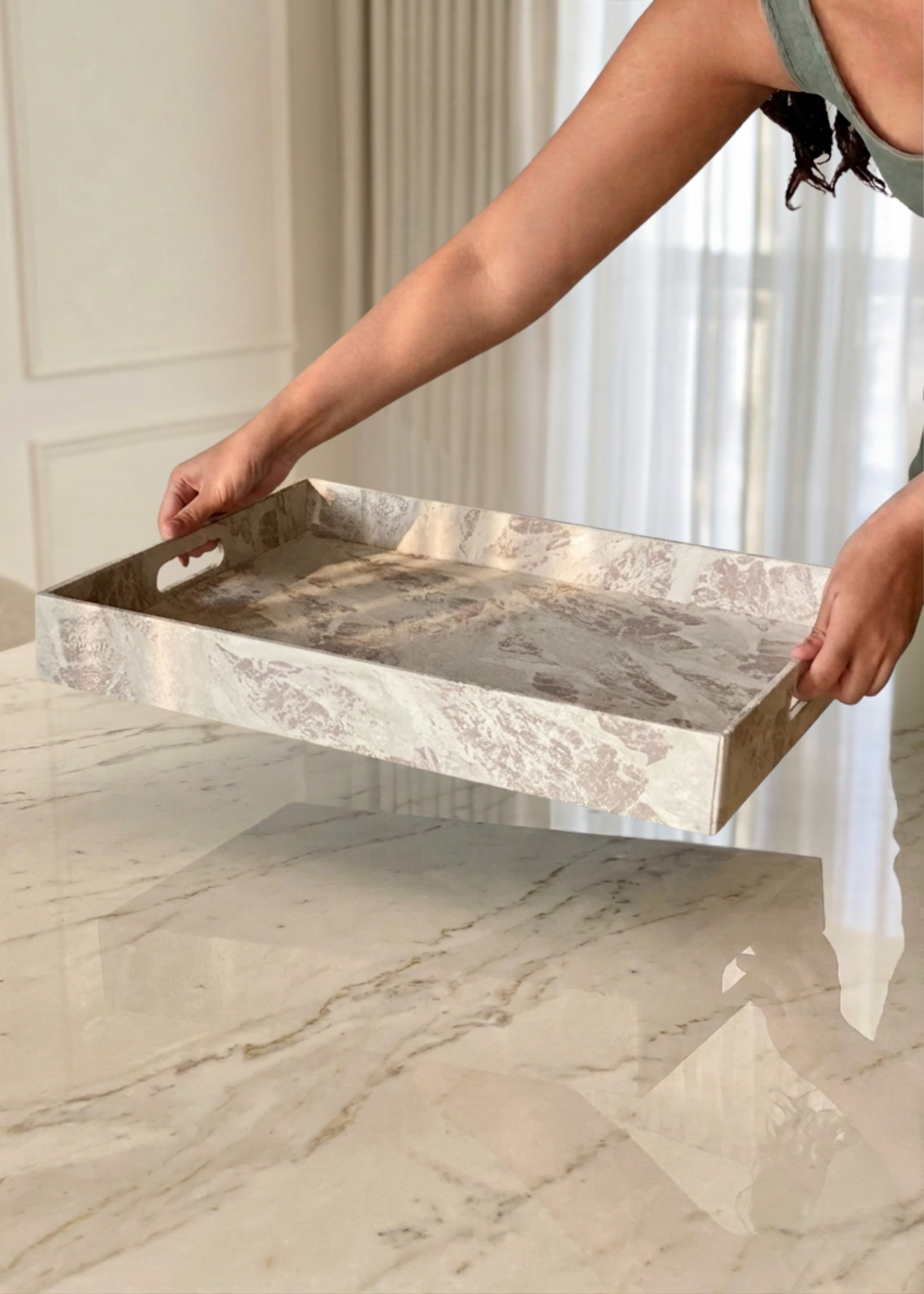 Indo Latte Serving Tray