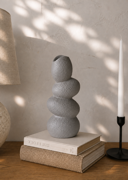 Pebble Vase - Brown