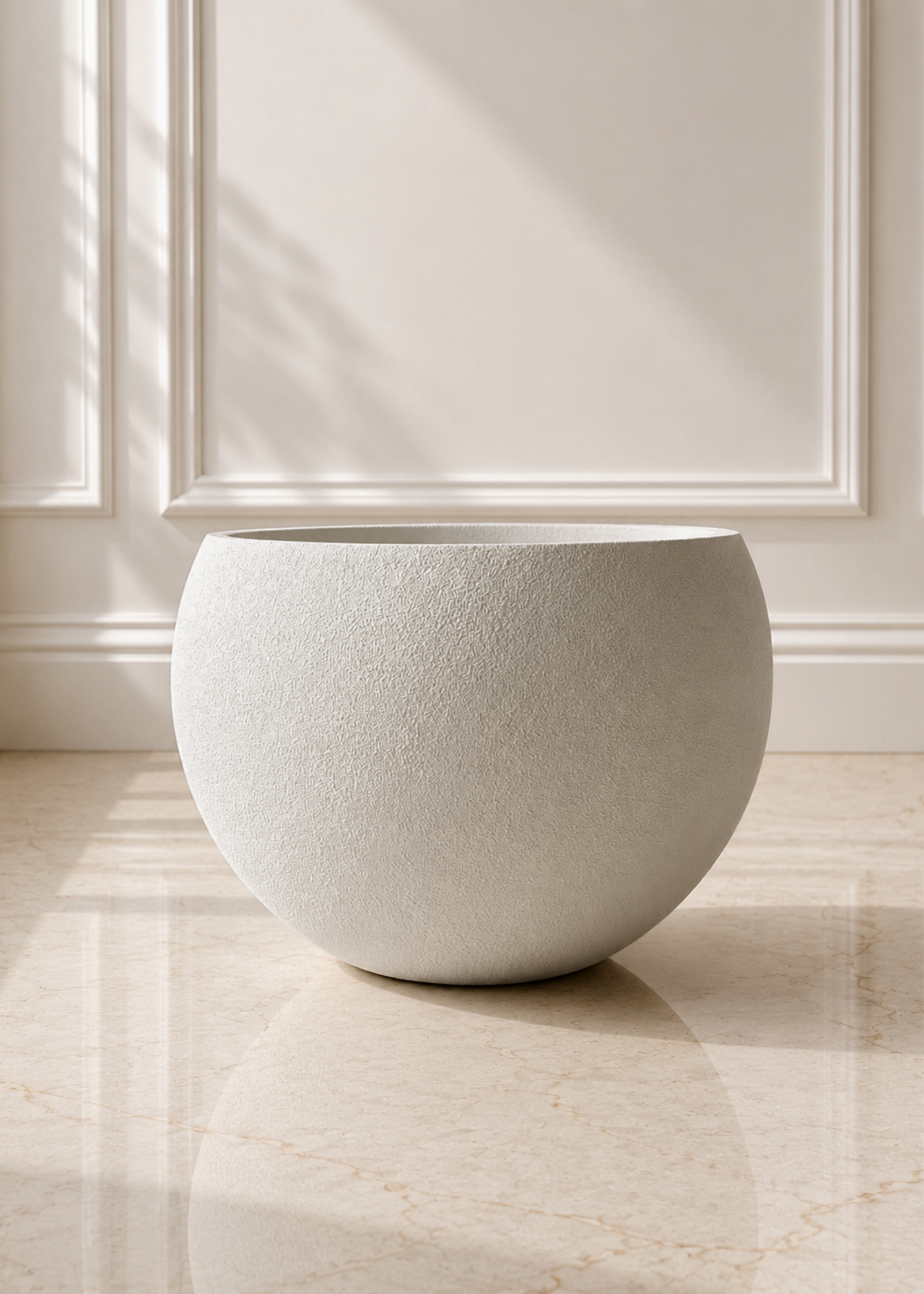 Lithos Planters - Chalk White