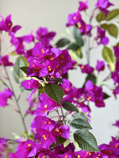 Artificial Purple Bougainvillea Plant - 4 Feet