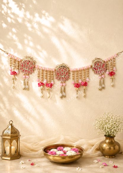 Festive Gulkari Pearl Toran