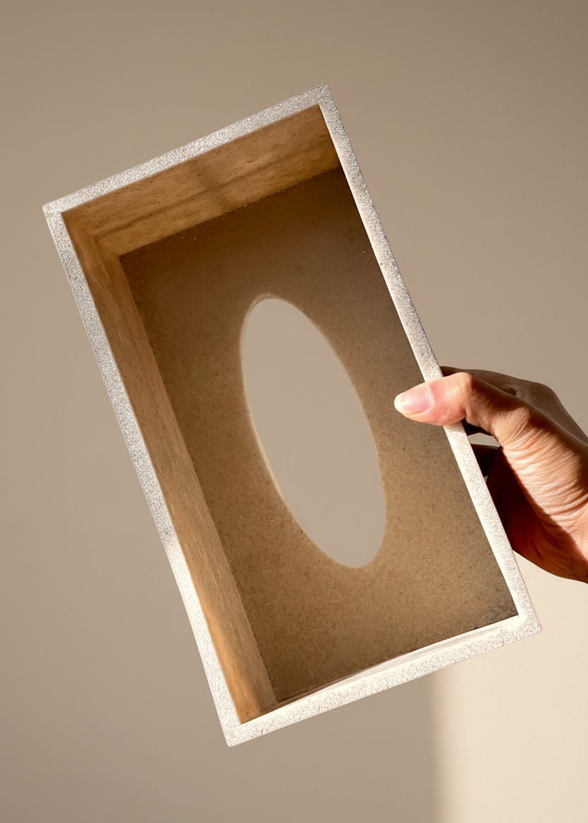 Axia Tissue Box - Beige