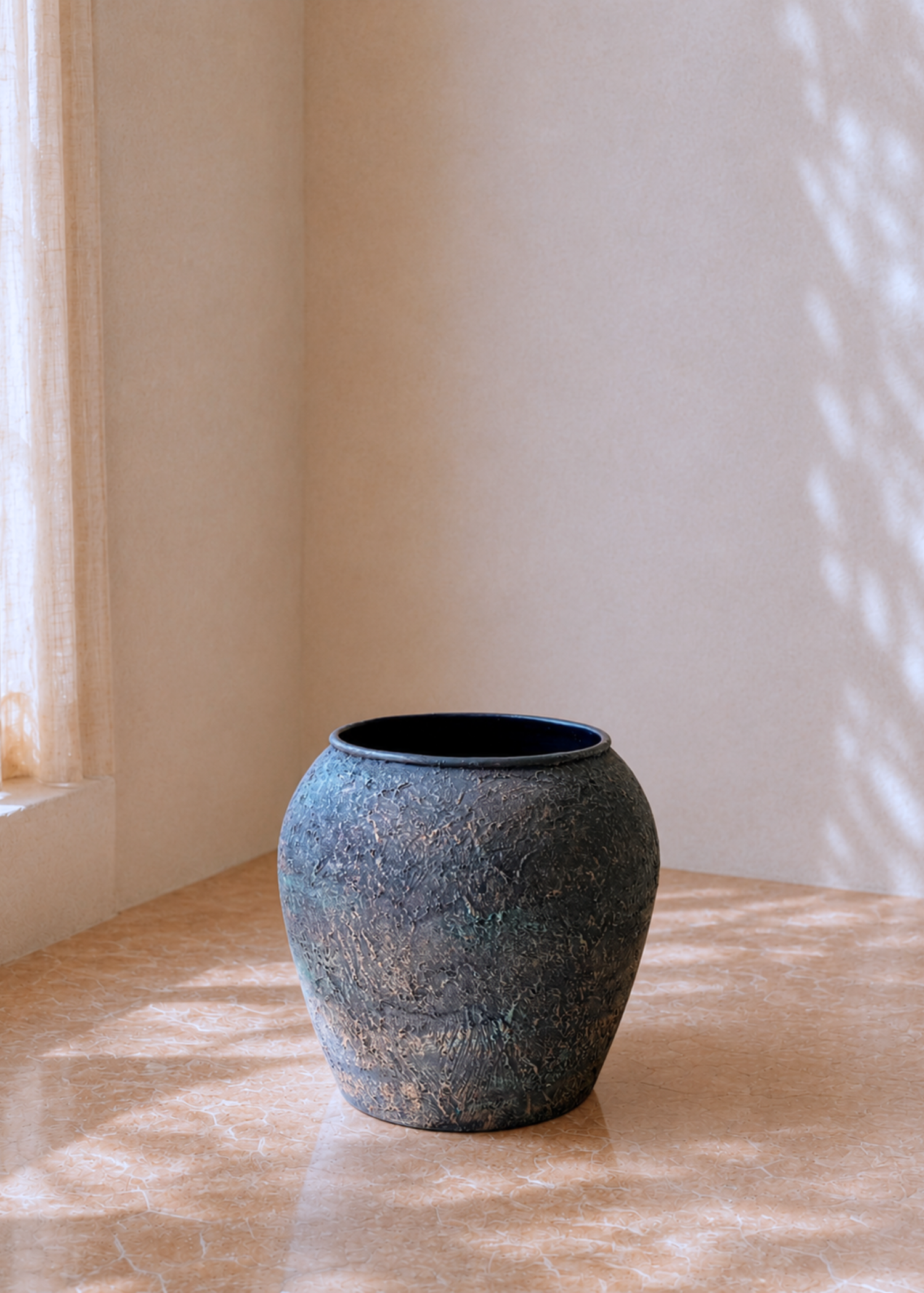 Mesa Planters - Rustic Ash Grey