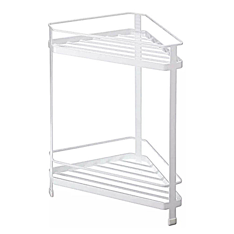 Corner Countertop Shelf - White