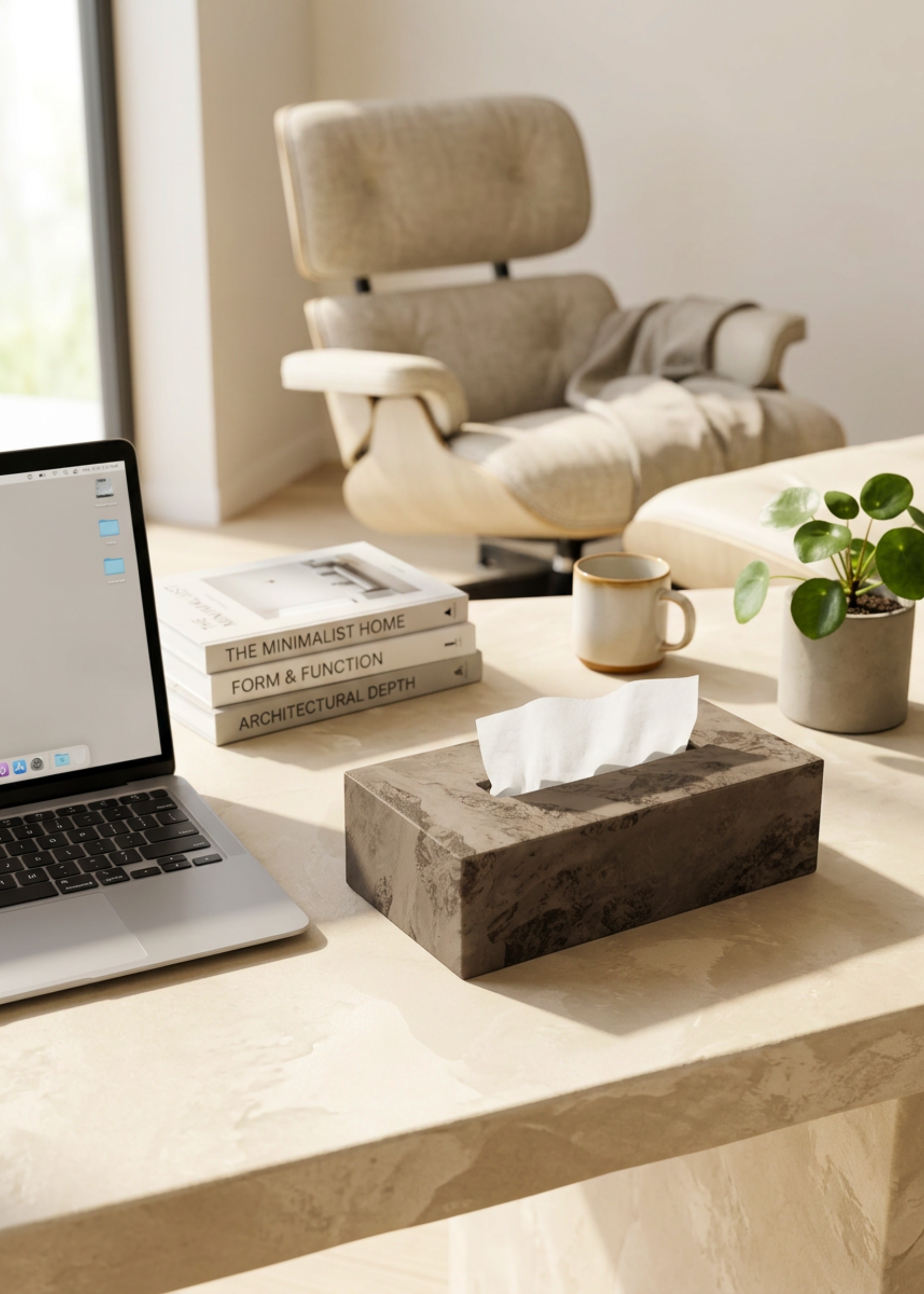 Indo Mocha Tissue Box