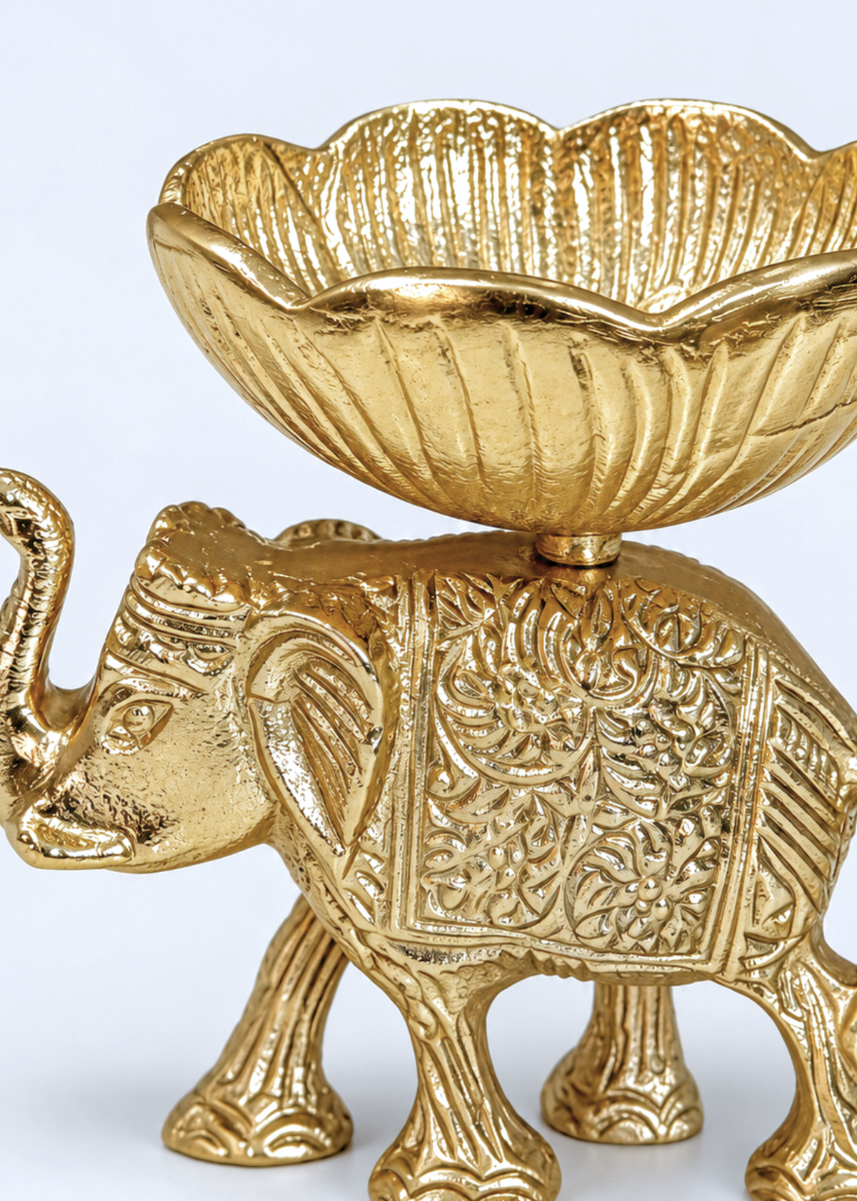 Aangan Elephant Gold Urli