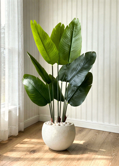 Artificial Lush Travellers Palm - 4 Feet