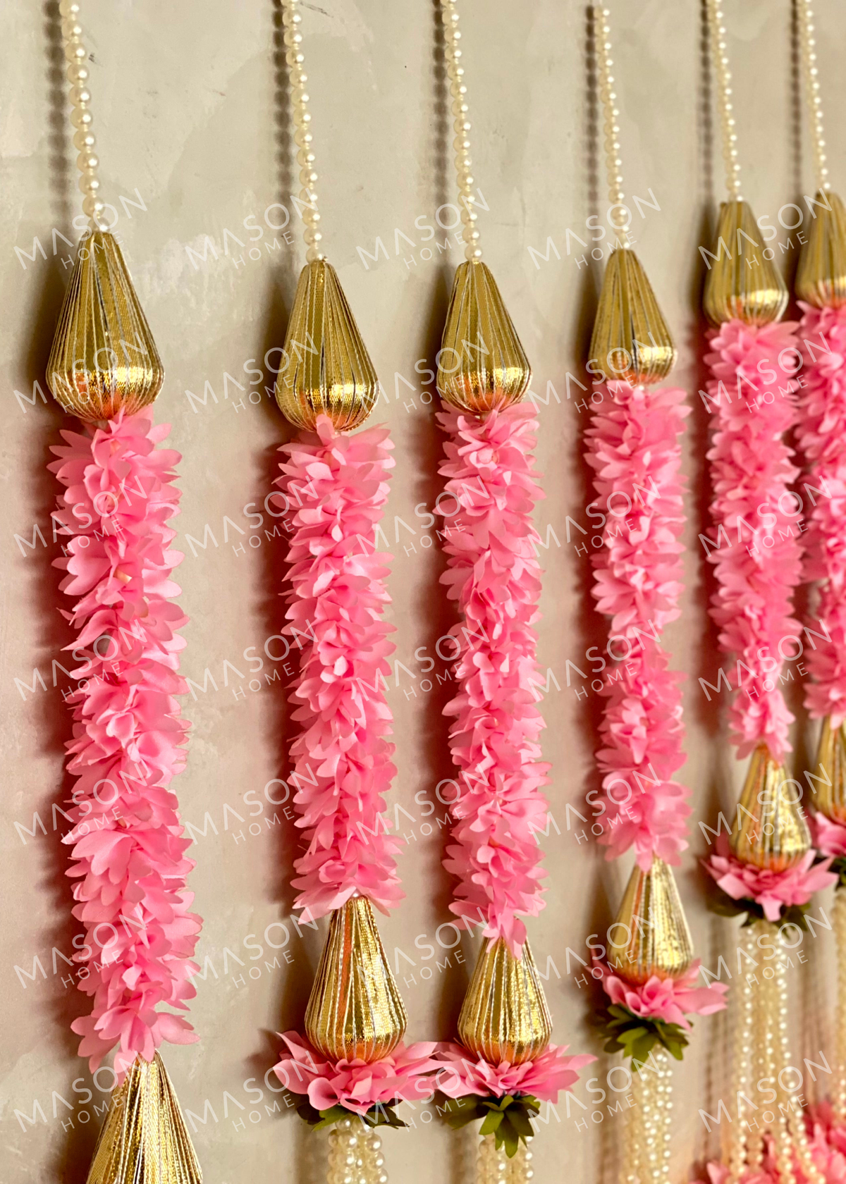 Festive Blush Royale Ladi Pink - Set of 10