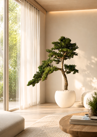 Artificial Zen Bonsai Plant - 5.5 Feet