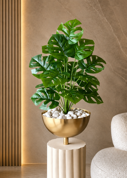 Artificial Botanic Monstera Plant- 2 Feet