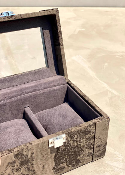 Indo Mocha Watch Box - 2 Slots