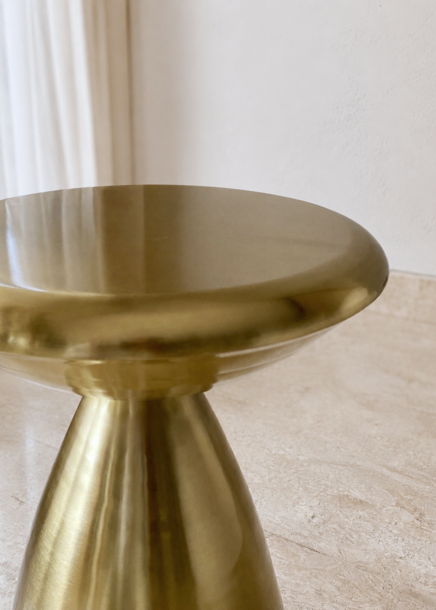 Monet Gold Side Table
