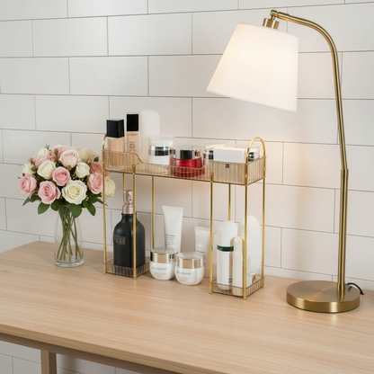 Washbasin Storage Rack - Amber