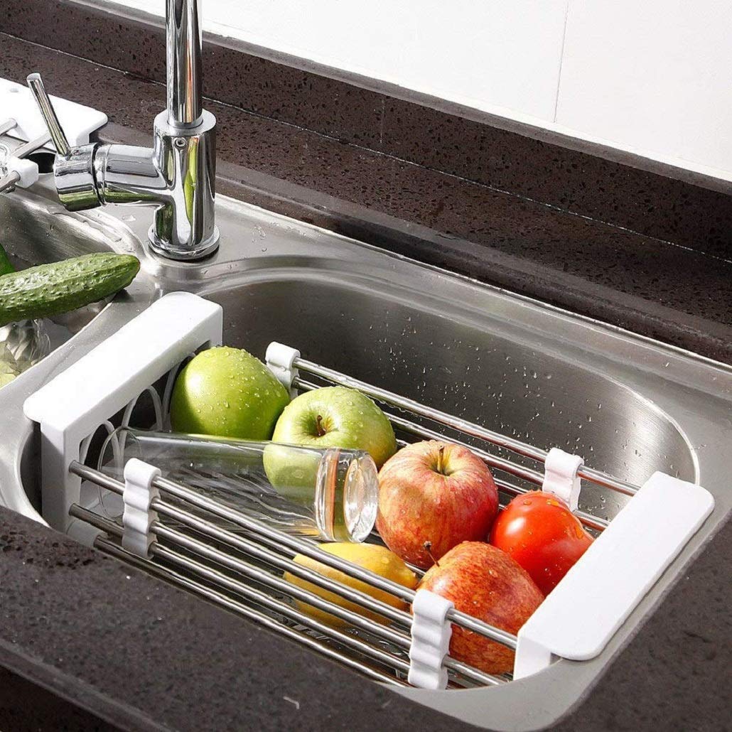 Kitchen Sink Tray - White