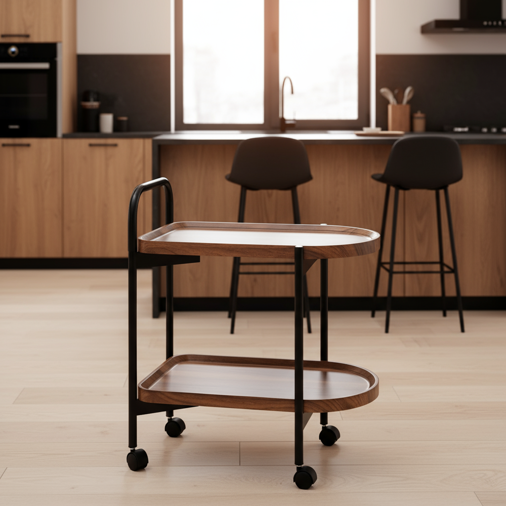 Seoul Utility Trolley - Brown