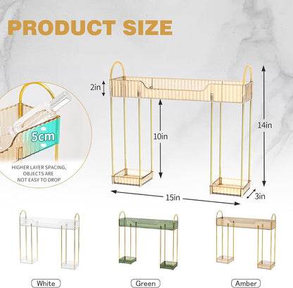 Washbasin Storage Rack - Amber