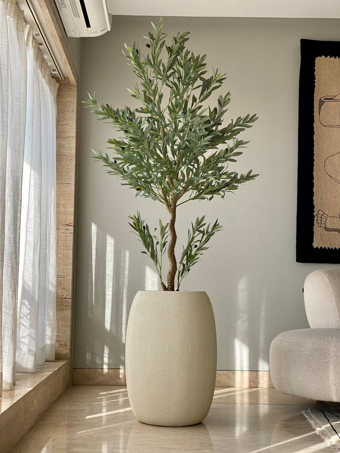 Artificial Tropical Olive Plant - 5 Feet