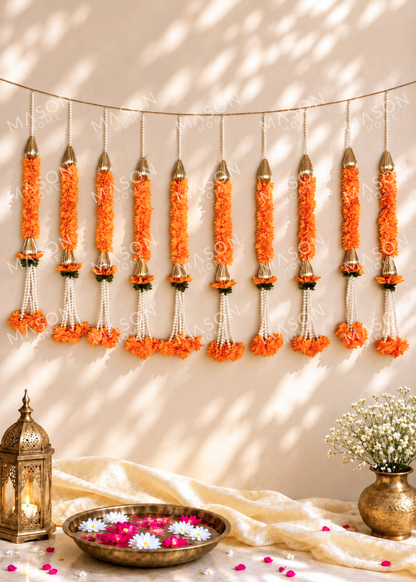 Festive Blush Royale Ladi Yellow - Set of 10