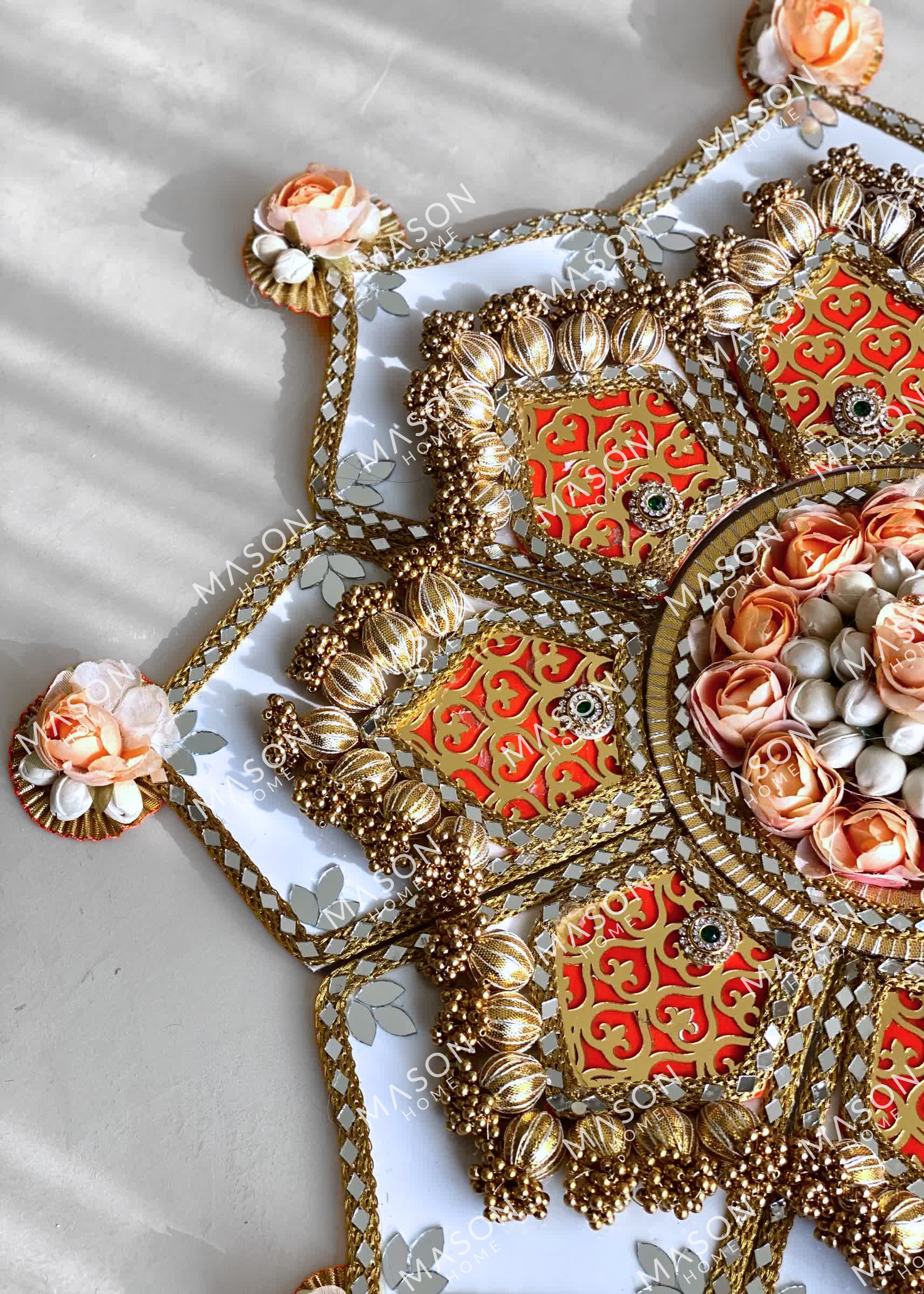 Festive Gulbahar Rangoli