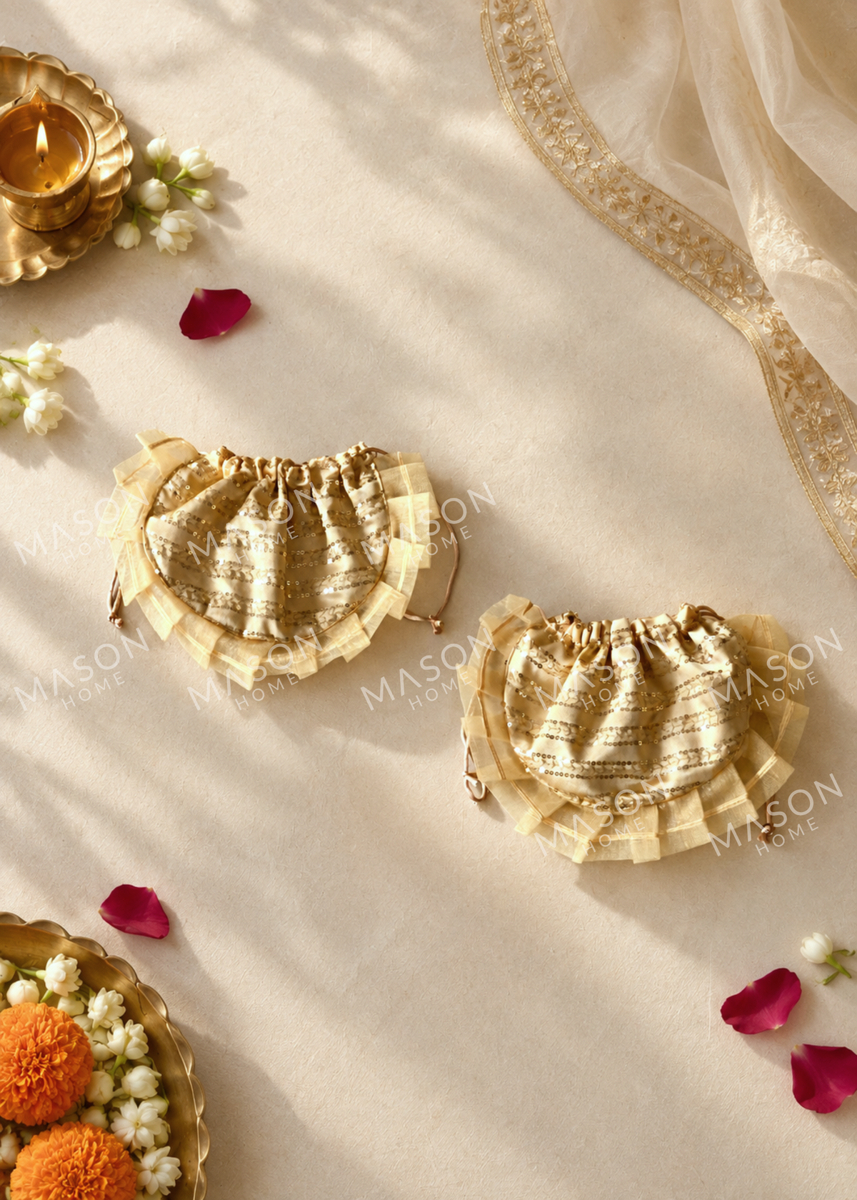 Festive Swarna Potli - Set of 5