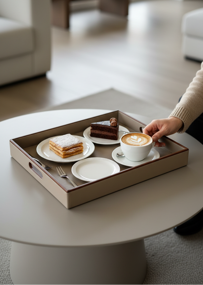 Naples Serving Tray - Taupe