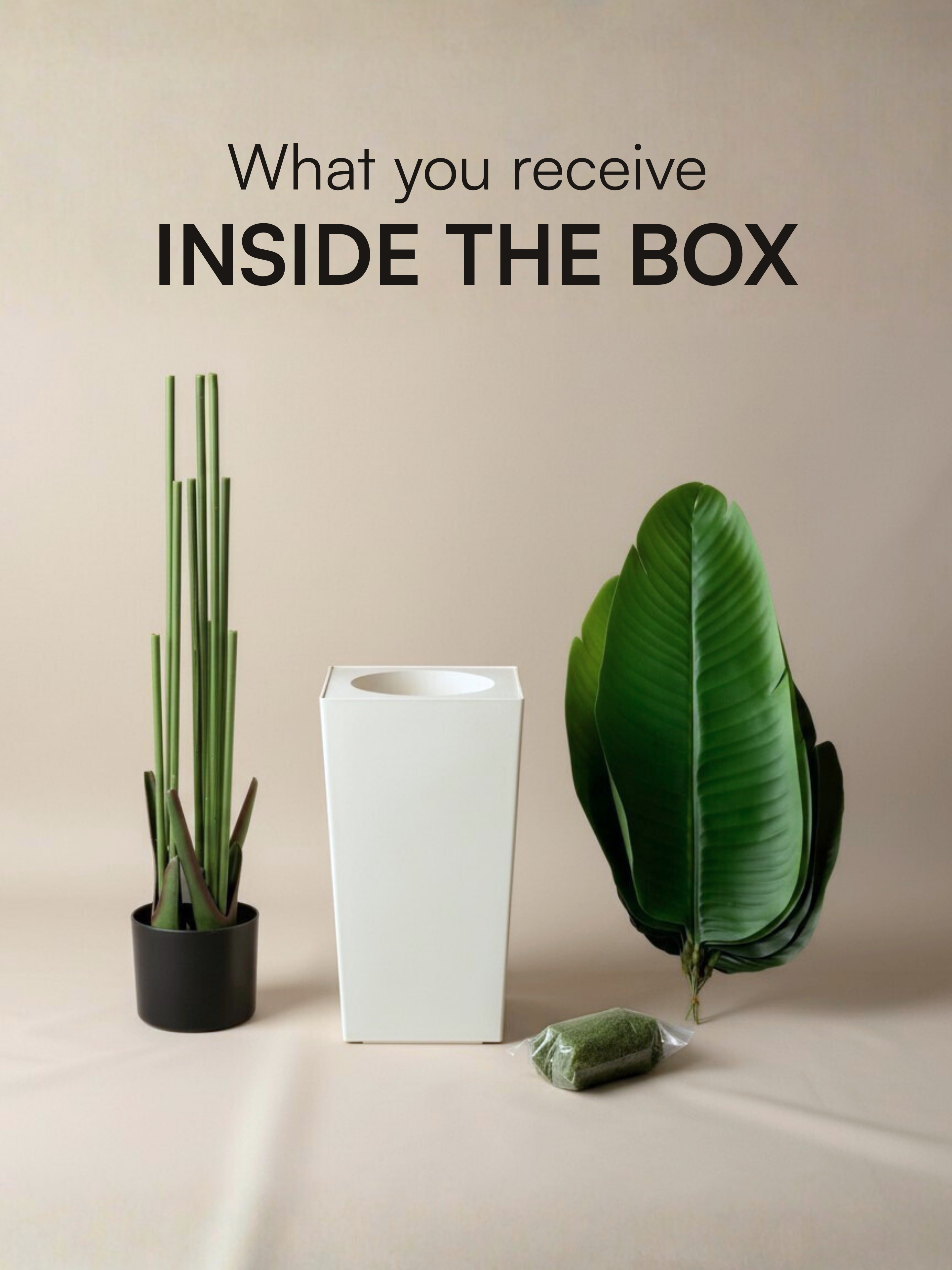 Artificial Emerald Palm Plant + Pot - 5 Feet