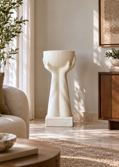 Lucca Planters - Ivory