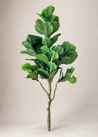 Artificial Serene Fiddle Plant - 4.5 Feet