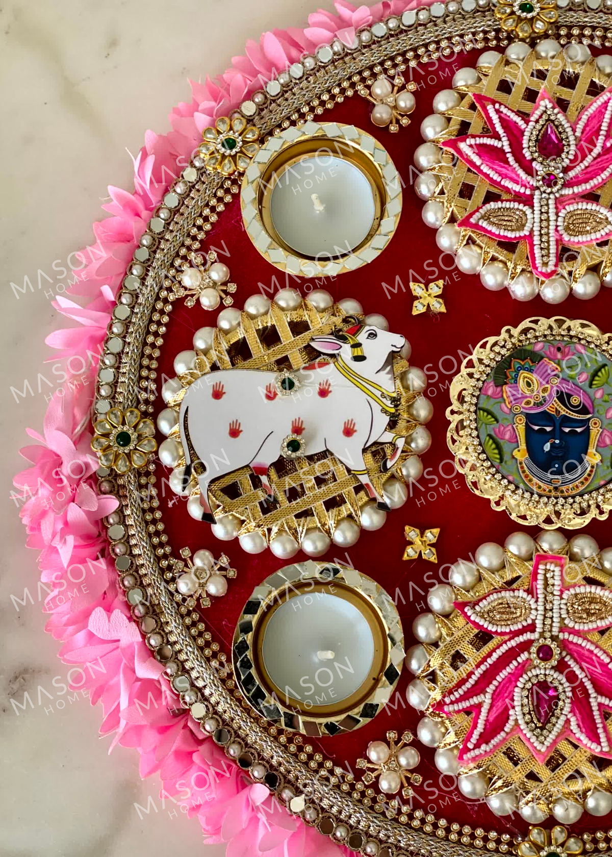 Festive Kamdhenu Rangoli