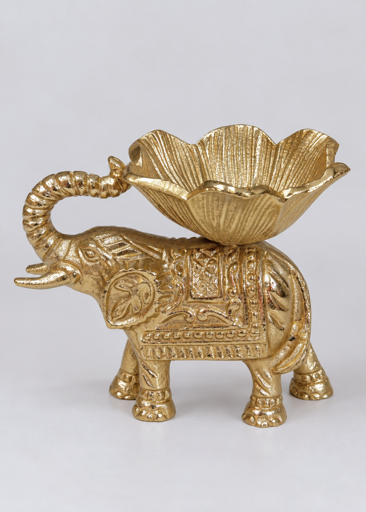 Elephant Royale Gold Bowl