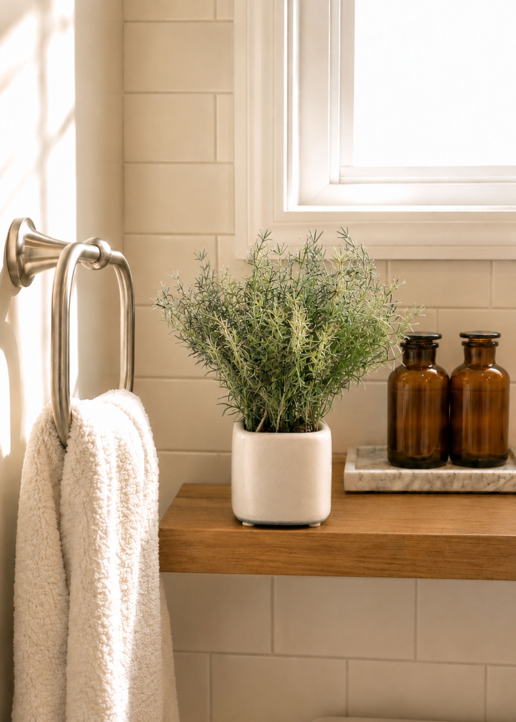 Artificial Rosemary Herb Plant