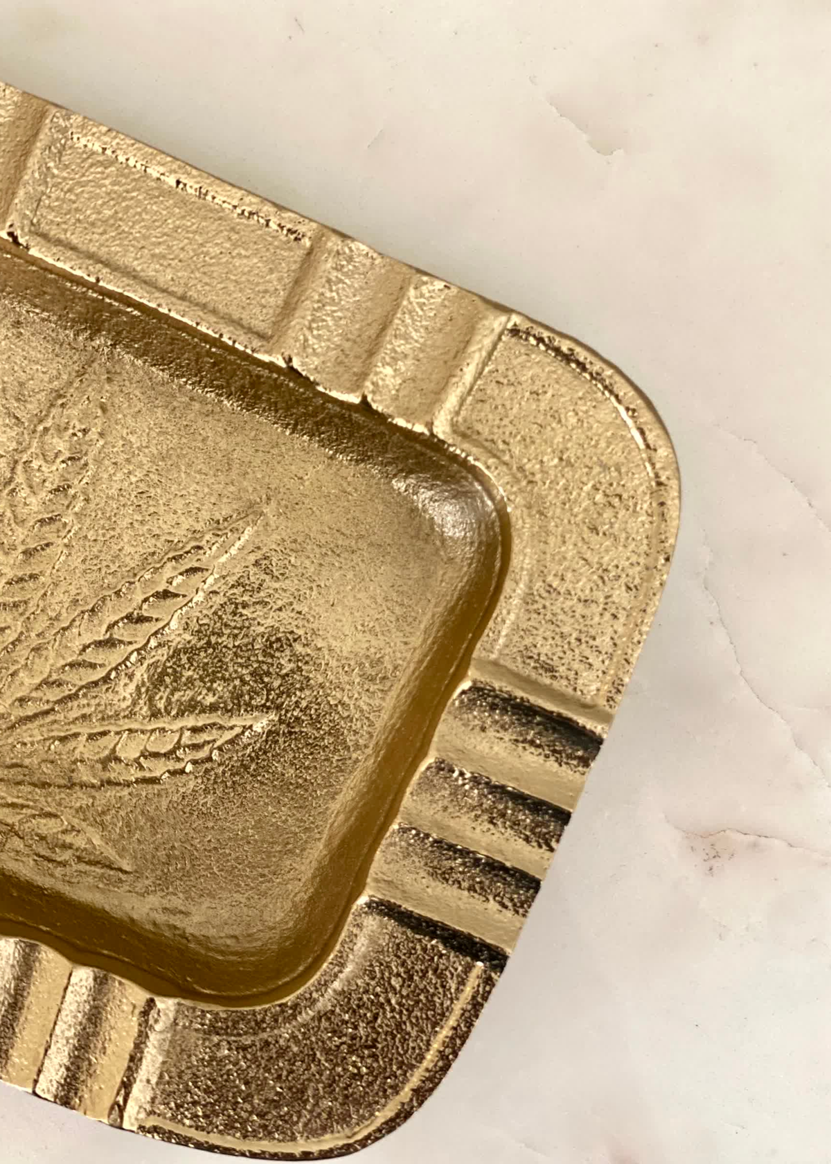 Astor Gold Leaf Ashtray