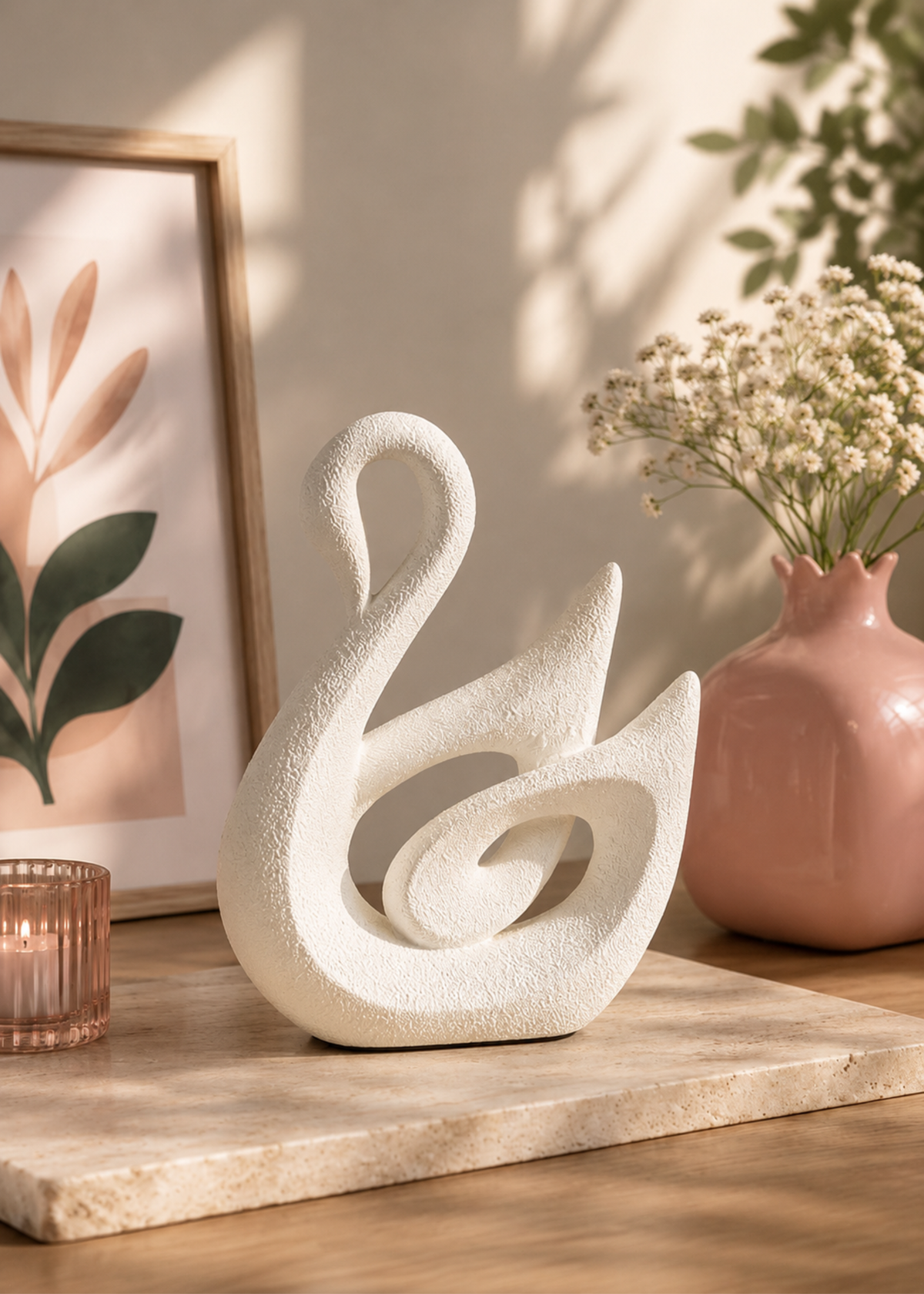 Ivory Swan Artefact - Big