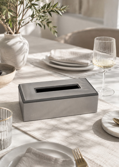 Naples Grey Tissue Box