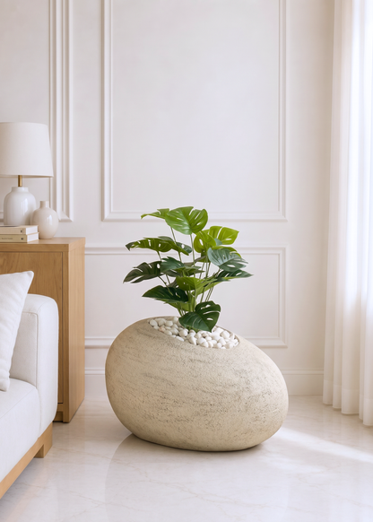Acropolis Planter - Raw Terracotta