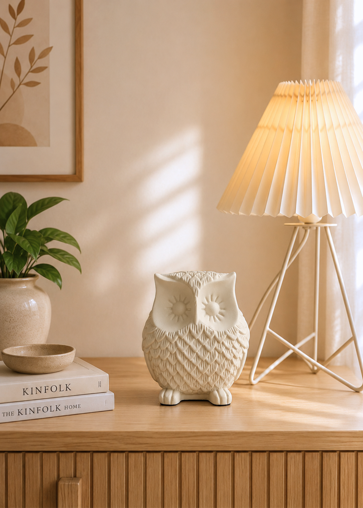 Ivory Owl Artefact - Big