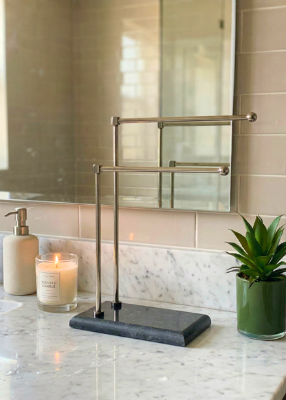 Melrose Hand Towel Stand - Black