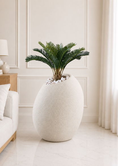 Acropolis Planter - Ivory