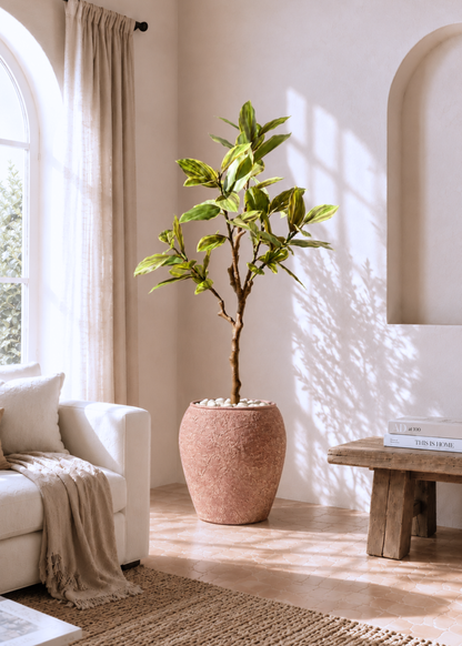 Mesa Planters - Rustic Brown